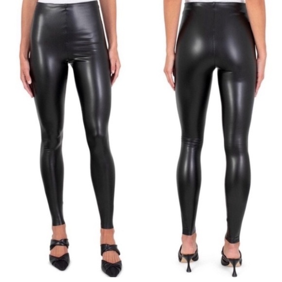 Joie Limited Ladies vegan leather leggings - Picture 1 of 2